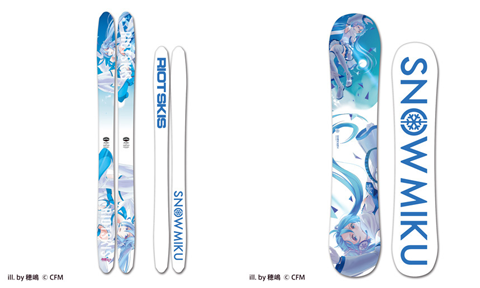 正規品爆買い ヤフオク! - SNOWMIKU Snowboard 雪ミク ボード （穂嶋